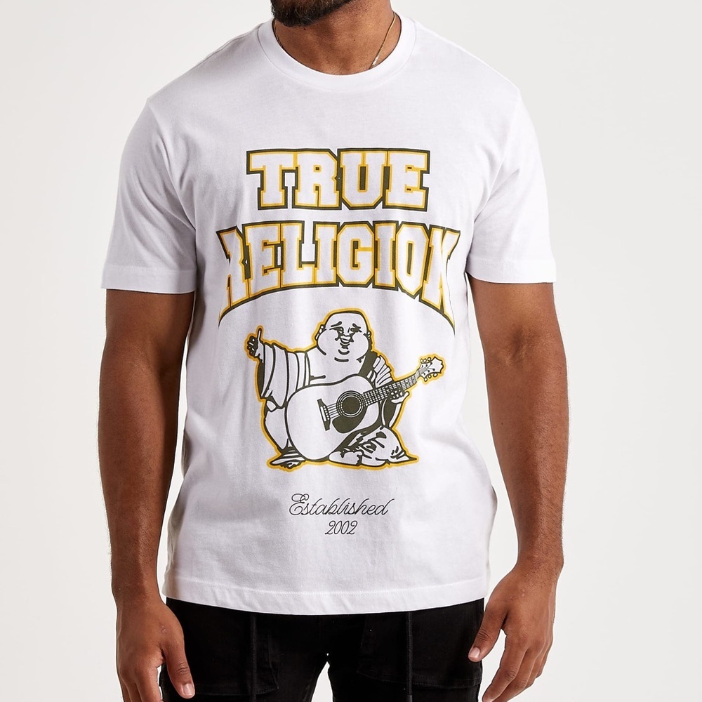 NEW True Religion Buddha 2002 T Shirt Size Large